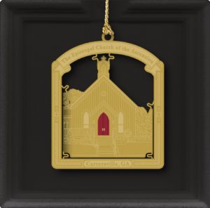Final Christmas ornament 2019 2019 Collectible Christmas ornament featuring The Church of the Ascension
