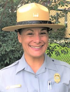 Headshot of Linda Purvis in ranger uniform
