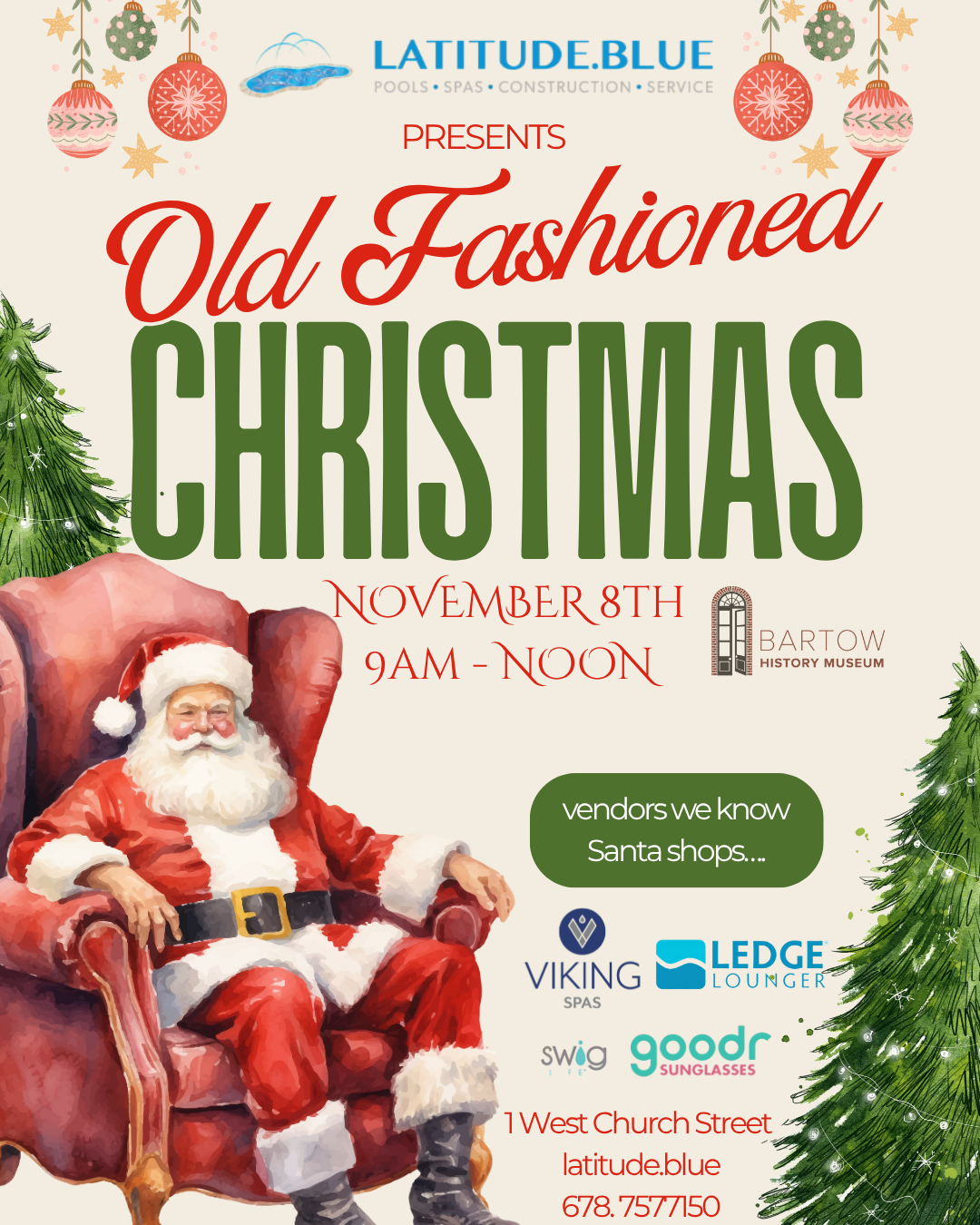Bartow History Museum – Christmas Santa